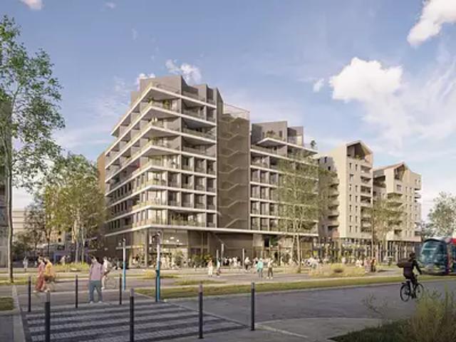 Montpellier 34000 Programme neuf appartement neuf à vendre t2 BBC Pinel