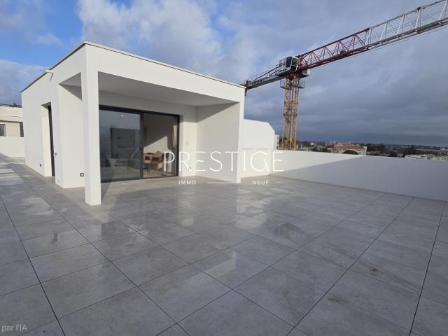MONTPELLIER CENTRE DERNIER ETAGE PENTHOUSE DE 115M2 HAB + 116M2 D'EXTERIEUR AVEC SOLARIUM