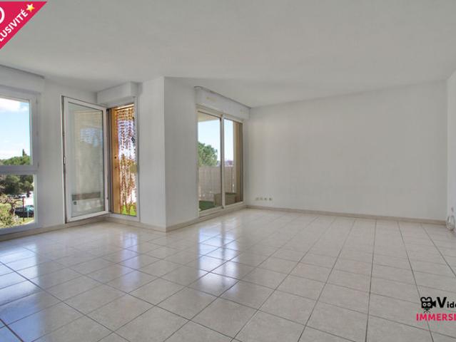 MONTPELLIER NORD OUEST T3 DE 74 M2 ENVIRON TERRASSE GARAGE EN SOUS SOL