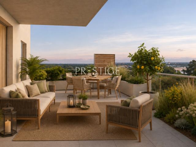 MONTPELLIER NORD T3 DUPLEX DERNIER ETAGE 69 m2 habitables