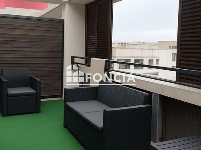 Montpellier Quartier OVALIE: Beau T2 avec terrasse et garage