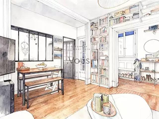 Montreuil 93100 Achat / Vente appartement 3 pièces t3