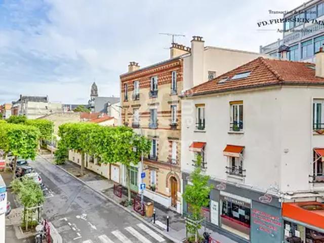 Montreuil 93100 Achat / Vente appartement 3 pièces t3 au dernier étage