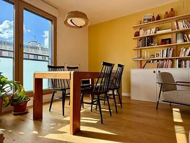 Montreuil 93100 Achat / Vente appartement 4 pièces t4 terrasse cave
