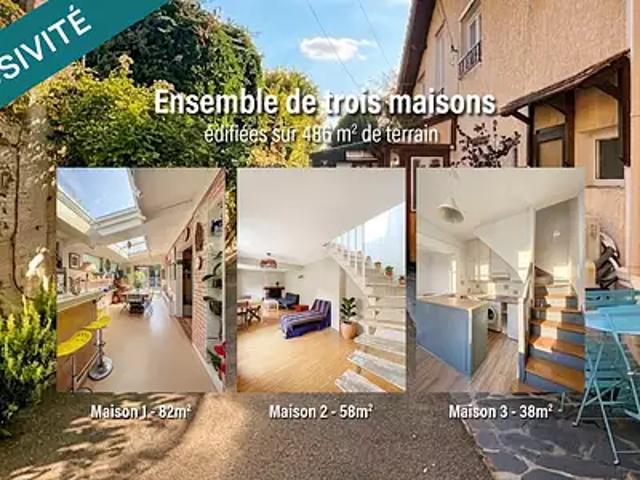 Montreuil 93100 Achat / Vente immeuble terrasse parking