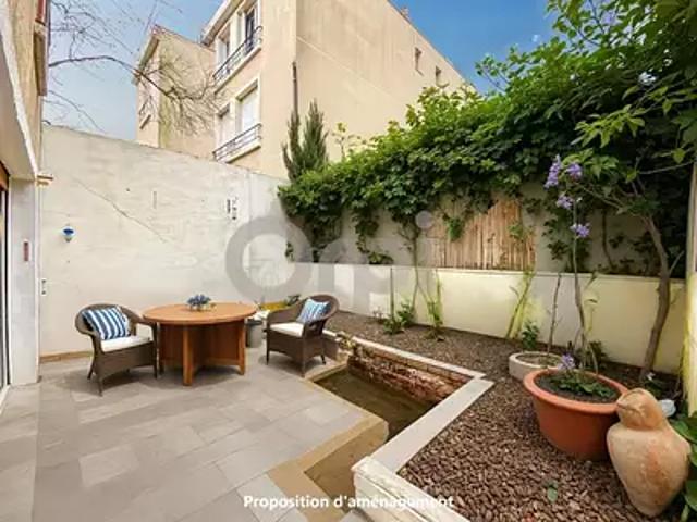 Montreuil 93100 Achat / Vente maison 5 pièces t5 jardin terrasse