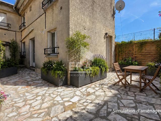 Montreuil Boissière, maison de 61m2 3 pièces avec terrasse