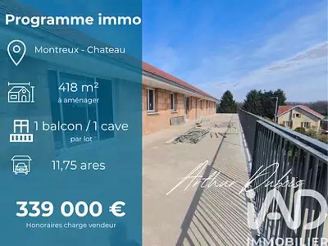 Montreux Château 90130 Achat / Vente appartement 4 pièces t4