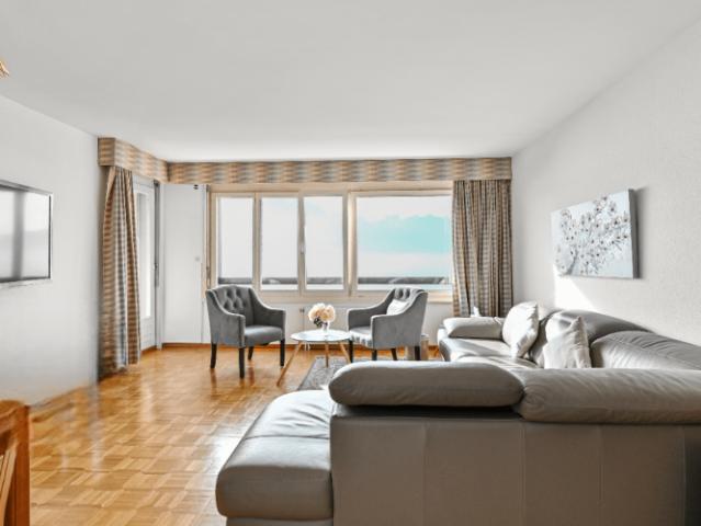 Montreux geräumige 4.5 zimmer mit atemberaubender aussicht