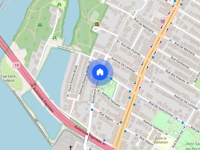 Montréal – Ahuntsic – Appartement 5 1/2 à louer près du Parc de la Visitation