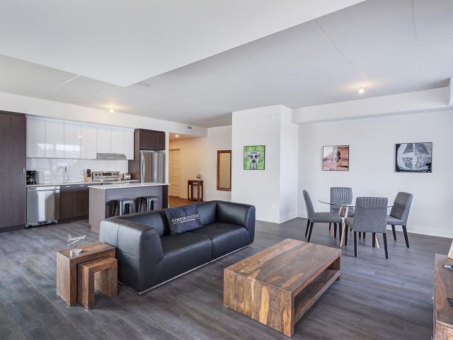 Montreal Furnished Condo Rental Large 2Bedroom unit in Laval with Balcony