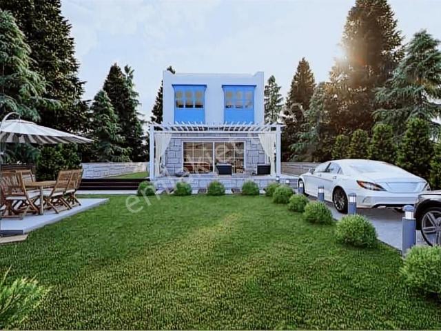 Monami'den Tam Müstakil Havuzlu Sıfır 4+1 250m2 Taş Villa