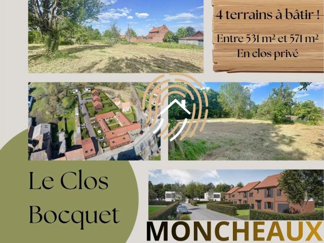 Moncheaux Vente Terrain 59