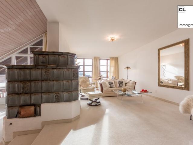 Mondsee Top Lage: Exklusive Maisonette Dachgeschosswohnung mit 3 Balkon und Terrassenbereichen