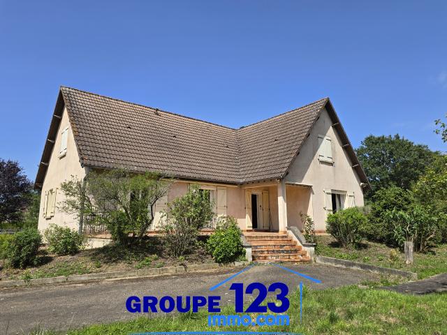MONÉTEAU Maison de 126,75 m2 sur 2754 m2 de terrain