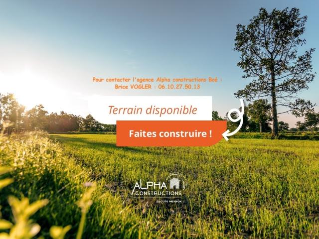 Monflanquin Vente Terrain 47