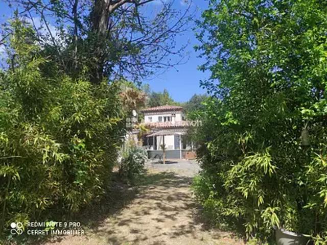 Monoblet 30170 Achat / Vente maison 7 pièces t7 terrasse
