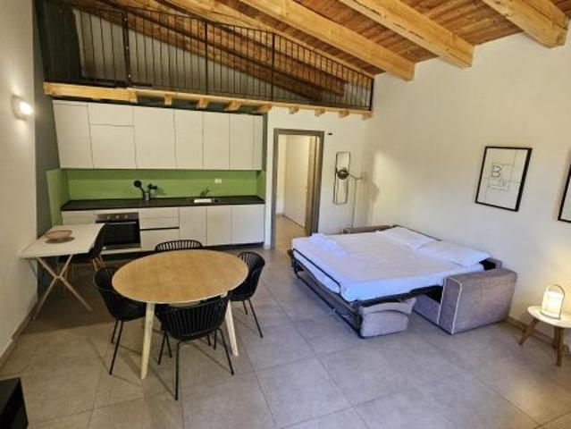 Monolocale arredato di 40 mq in residence con giardino