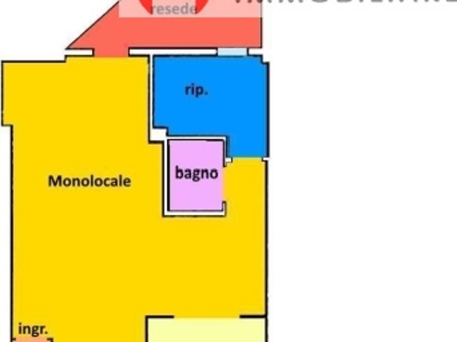 Monolocale con giardino, Sesto Fiorentino stadio comunale