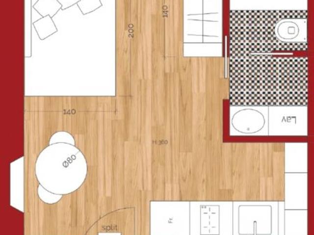 MONOLOCALE CORSO FERRUCCI: 330 euro
