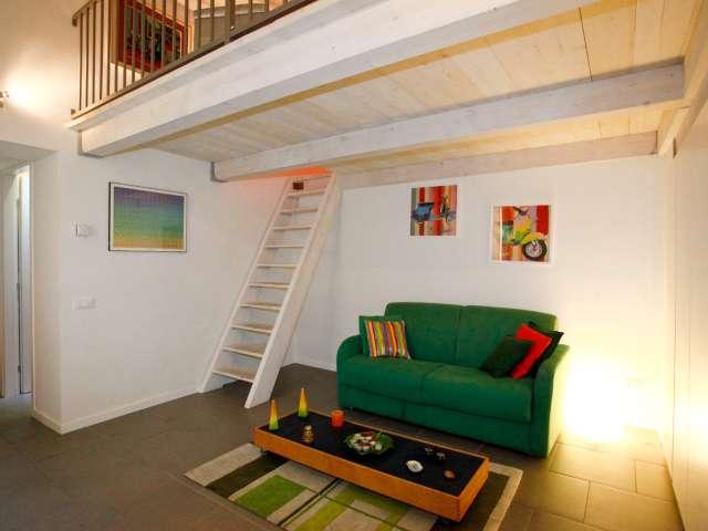 Monolocale di design in affitto a Sallustio Roma
