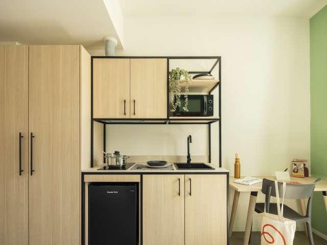 Monolocale in affitto in residence cool con palestra e coworking inclusi