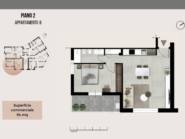 Monolocale in vendita a Frosinone via Tommaso Landolfi, 26