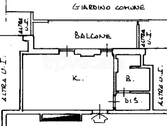 Monolocale in vendita a Milano via Cristoforo Gluck, 42, Cascina dei Pomi