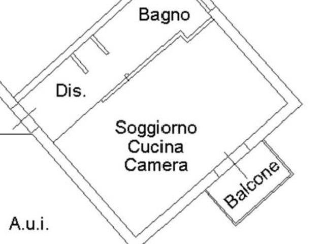 Monolocale via di Mezzo 43, Via Covignano Villaggio Azzurro, Rimini