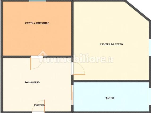 Monolocale via Giuseppe Di Vittorio 61, Centro, San Donato Milanese