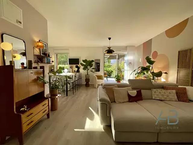 Mons en Baroeul 59370 Achat / Vente appartement 3 pièces t3 terrasse