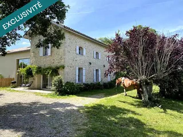 Monségur 33580 Achat / Vente maison 10 pièces t10