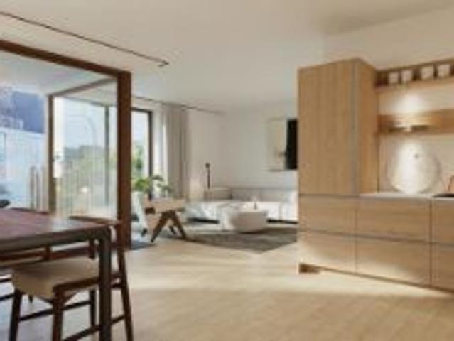 Mooi gelijkvloers nieuwbouwappartement met 2 slpks en tuin!