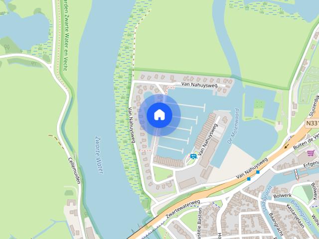 Mooie recreatiewoning aan de jachthaven in Hasselt!