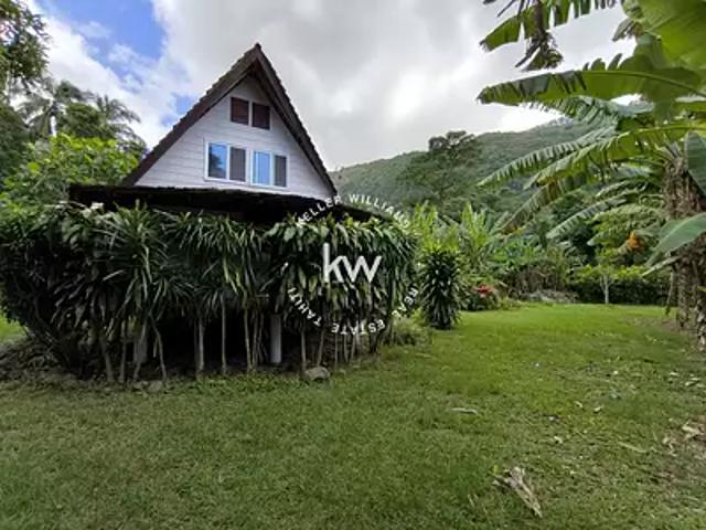 Moorea Maiao 98728 Achat / Vente maison 2 pièces t2 terrasse parking