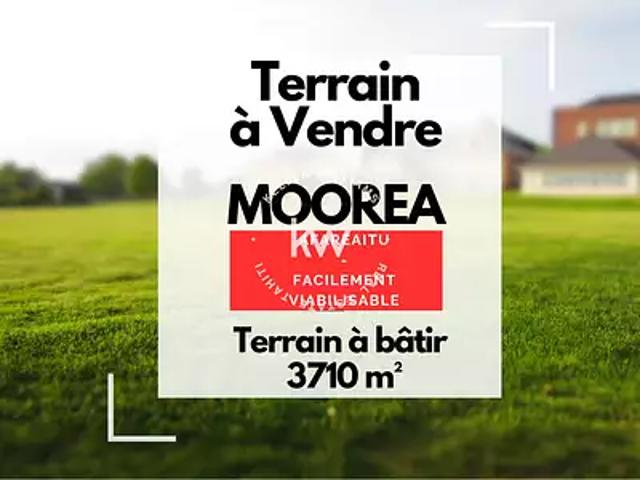 Moorea Maiao 98728 Achat / Vente terrain