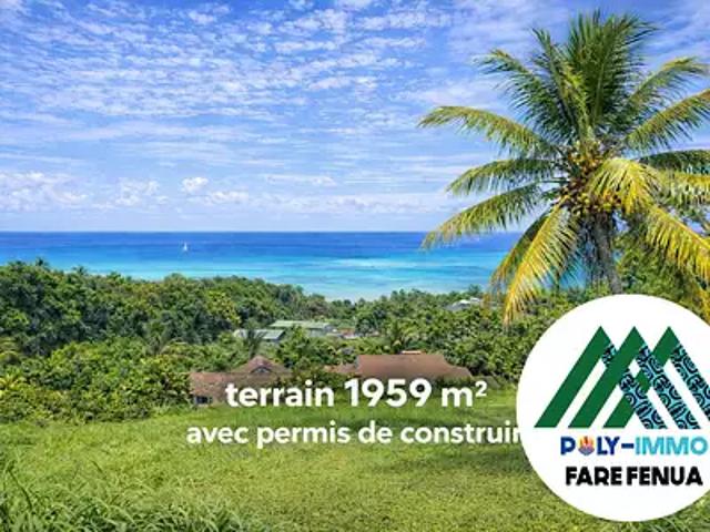 Moorea Maiao 98729 Achat / Vente terrain