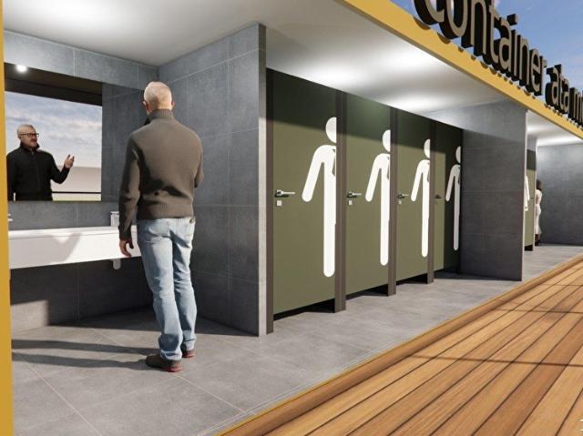 Mobil Wc Duş Konteyner Prefabrik Yapı