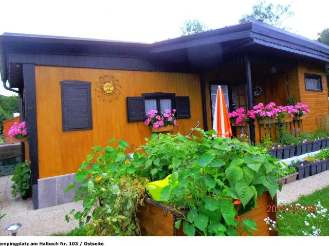 Mobilheim, ganzjährig nutzbar mit BIO Garten & Klima Anlage auf Pachtgrund / 160 m² in NÖ