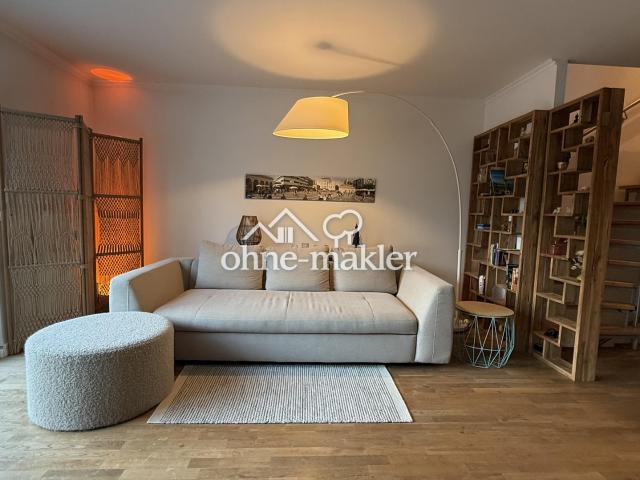 Zwischenmiete ab 13.6. Möblierte 3 Zi. Maisonette mit Garten, Homeoffice & Smarthome, Nähe Flughafen