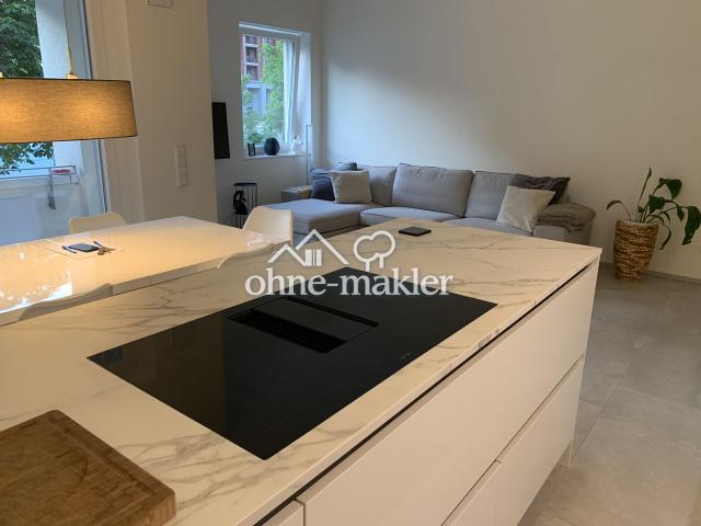 Möblierte Neubau Maisonette Wohnung zentral am Wasser