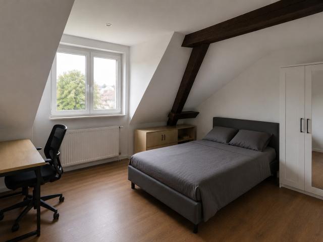 Möbliertes WG Zimmer 17 qm | Maisonette | Düsseldorf Himmelgeist | 590 € warm