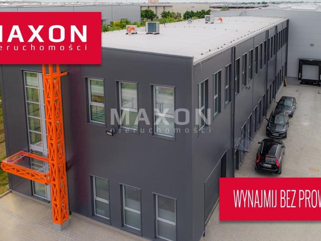 Moduł magazynowy 1077 m² z biurami, wysoki standard