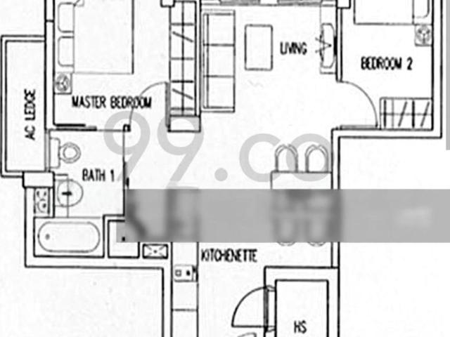 Moda D15, Apartment