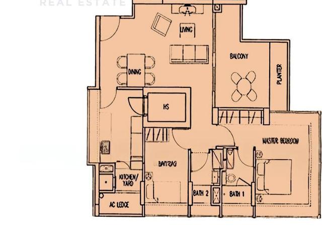Moda D15, Apartment