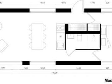 Modelo 48.8m2 | 2 Dormitorios por 880.00 en Temuco