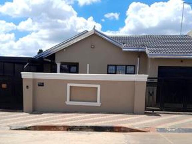 modern 3 bedroom house on the market.
