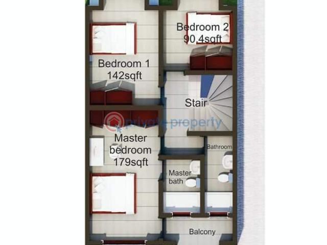 Modern 3bedroom Maisonette Master Ensuite In Gikambura Kikuyu