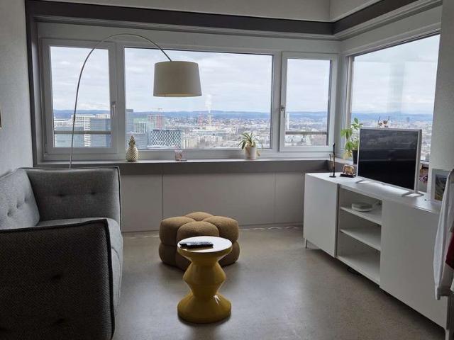 Modern 1.5 room mezzanine with panoramic view