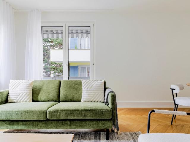 Modern 1 Bedroom Furnished Apartment in Enge, Zurich Amsterdam Apartments for Rent